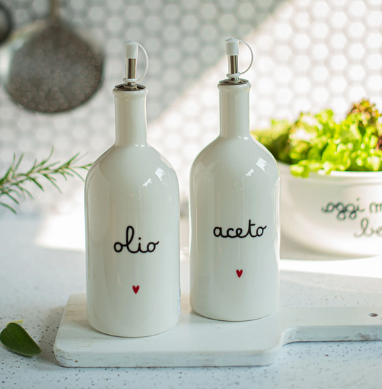 Bottiglia Condimenti "Cuore"