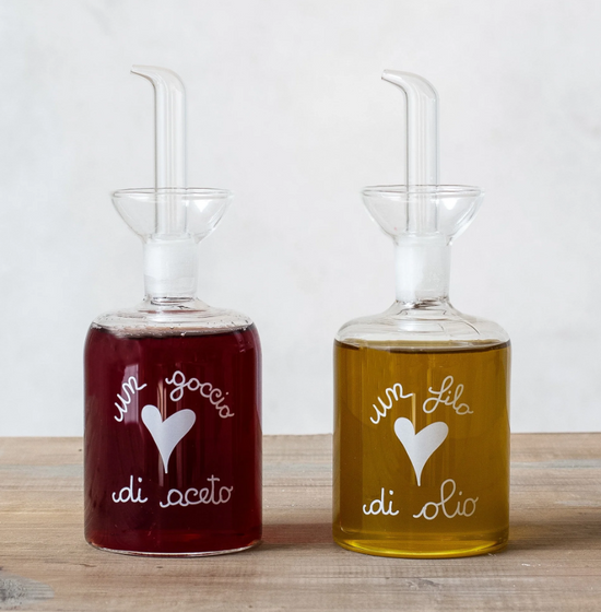 Set "Olio e Aceto" Cuore