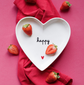 Piattino a Cuore "Frase e Cuore"