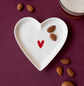 Piattino a Cuore "Frase e Cuore"
