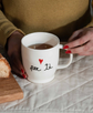 Mug "Cuore, Frasi e Stelle"