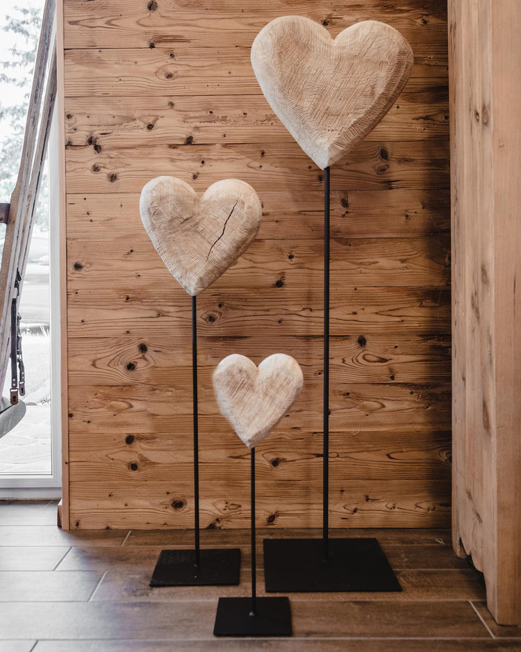 CUORE LEGNO INTRECCIATO BIANCO - Cose Casa Shop CUORE LEGNO INTRECCIATO BIANCO - Cose Casa Shop